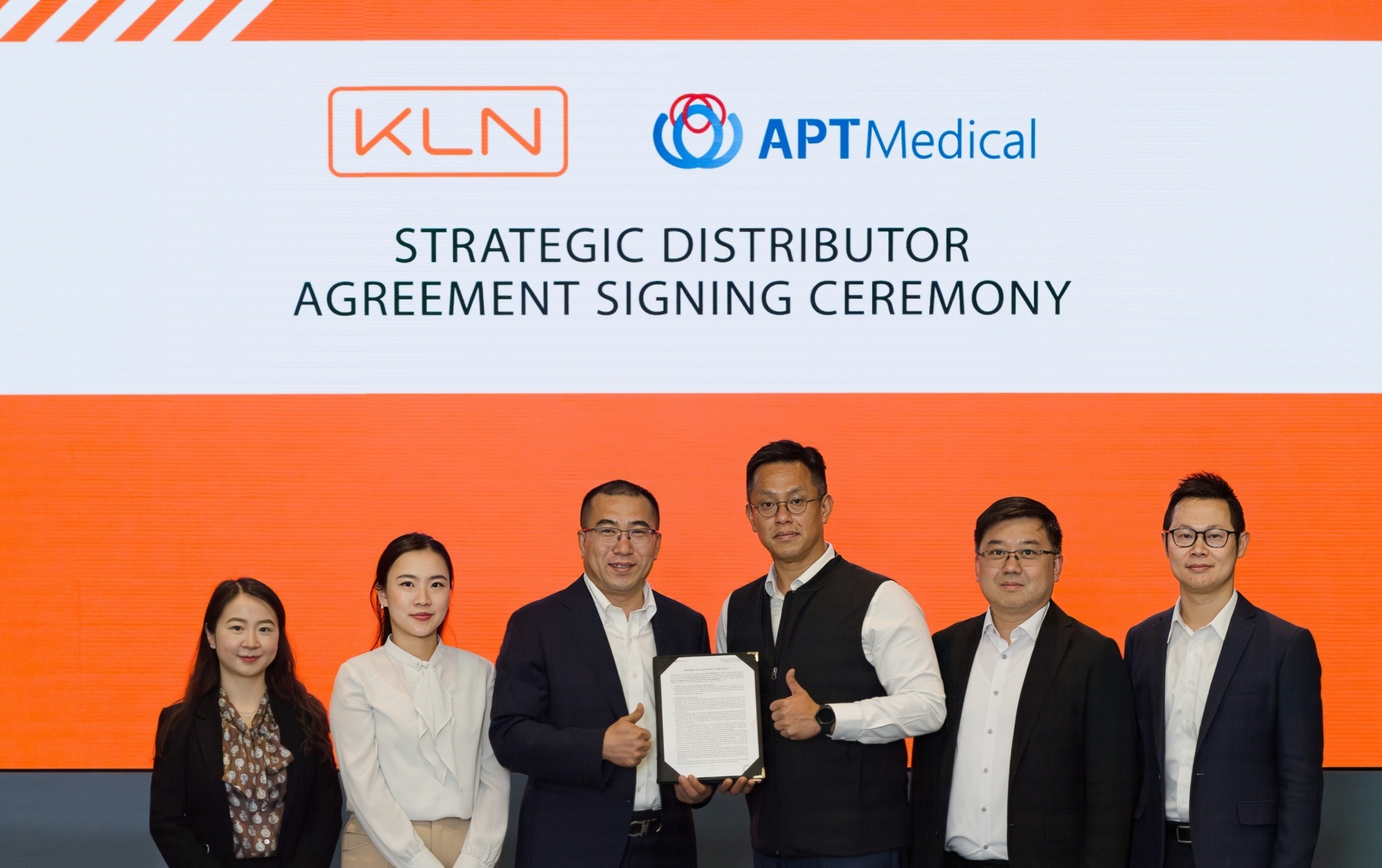 KLN Medical Appointed as Distributor for APT Medical’s Coronary Intervention Products in Hong Kong